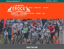 Tablet Screenshot of erockrace.com